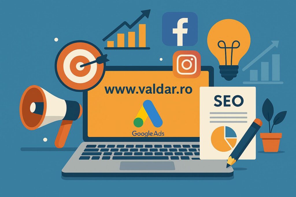 Servicii digital Marketing, valdar.ro