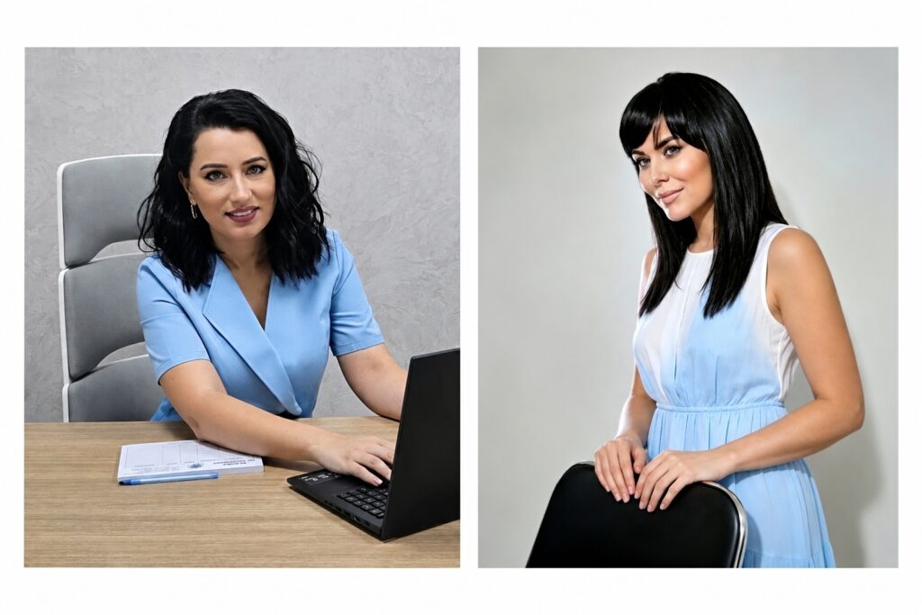 Dr.Magda Doca, medic psihiatru si jurmalista Eliza Voaides